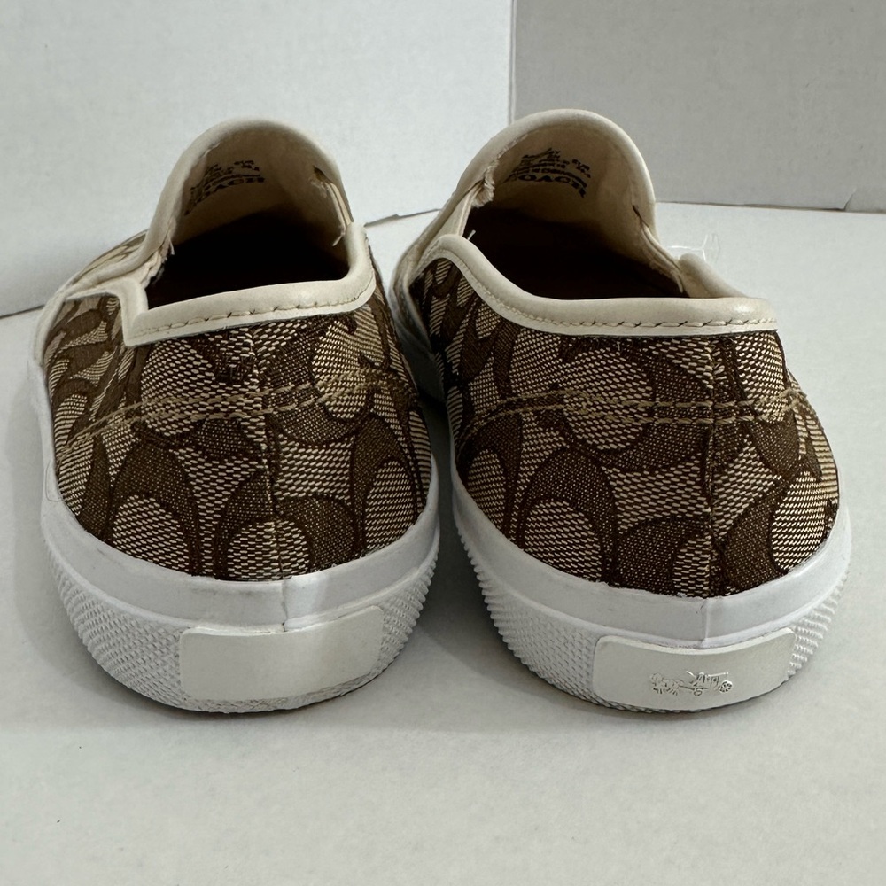 Coach Chrissy Signature Slip-On Sneakers Women’s 9.5 Athletic Fashion Shoes - Picture 13 of 16